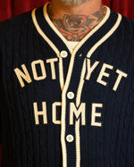 Load image into Gallery viewer, CABLE KNIT BASEBALL CARDIGAN
