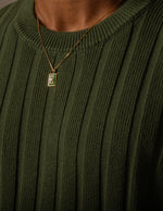 Load image into Gallery viewer, RIBBED SWEATER COG - 'SIGNATURE GREEN'
