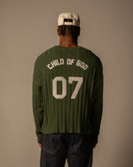 Load image into Gallery viewer, RIBBED SWEATER COG - 'SIGNATURE GREEN'
