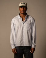 Load image into Gallery viewer, THE STRIPED OXFORD - 'BLUE'
