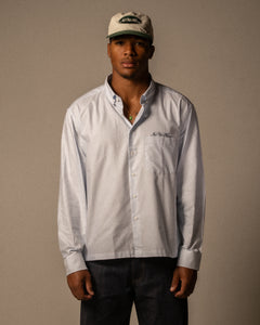 THE STRIPED OXFORD - 'BLUE'