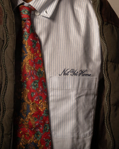 THE STRIPED OXFORD - 'BLUE'