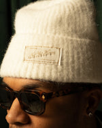 Load image into Gallery viewer, NYH BEANIE - VINTAGE WHITE
