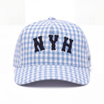 Load image into Gallery viewer, GINGHAM CAP - BLUE

