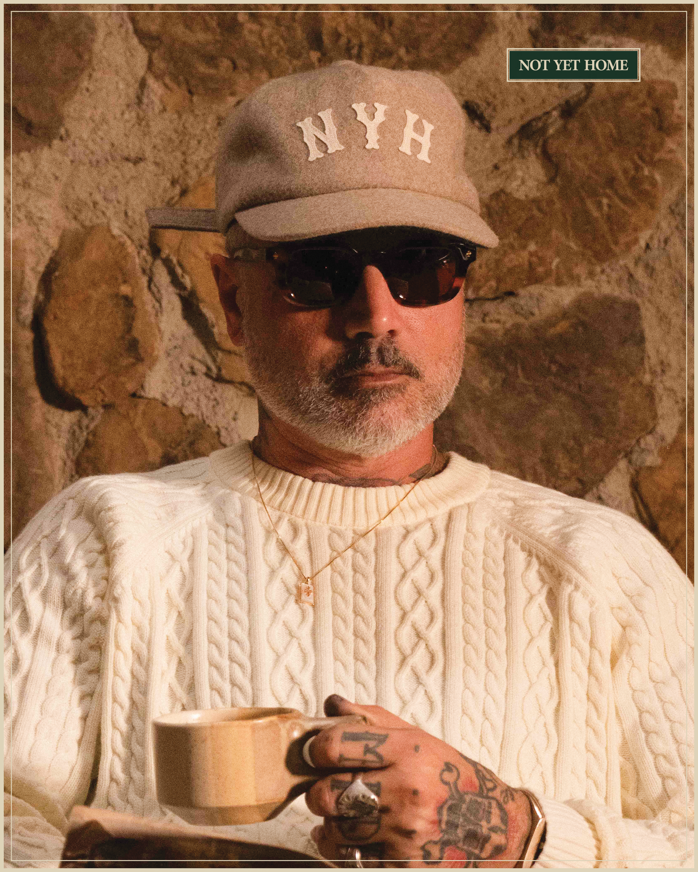 1908 WOOL CAP - BROWN