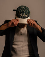 Load image into Gallery viewer, PINSTRIPE CAP - SIGNATURE GREEN
