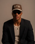 Load image into Gallery viewer, PINSTRIPE CAP - BROWN

