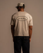 Load image into Gallery viewer, 'OVAL LOGO' TEE - HEATHER
