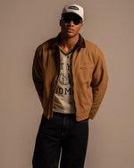Load image into Gallery viewer, NYH WORK JACKET (BLANK) -  SADDLE BROWN
