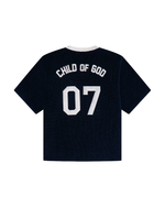 Load image into Gallery viewer, CHILD OF GOD KNIT JERSEY - 'NAVY'
