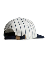 Load image into Gallery viewer, 1908 PINSTRIPE CAP - OFF-WHITE &amp; NAVY
