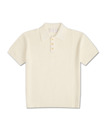 Load image into Gallery viewer, CROSS KNIT POLO OFF-WHITE
