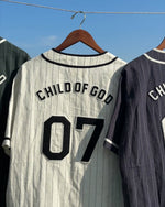 Load and play video in Gallery viewer, 'COG' BASEBALL JERSEY OFF-WHITE

