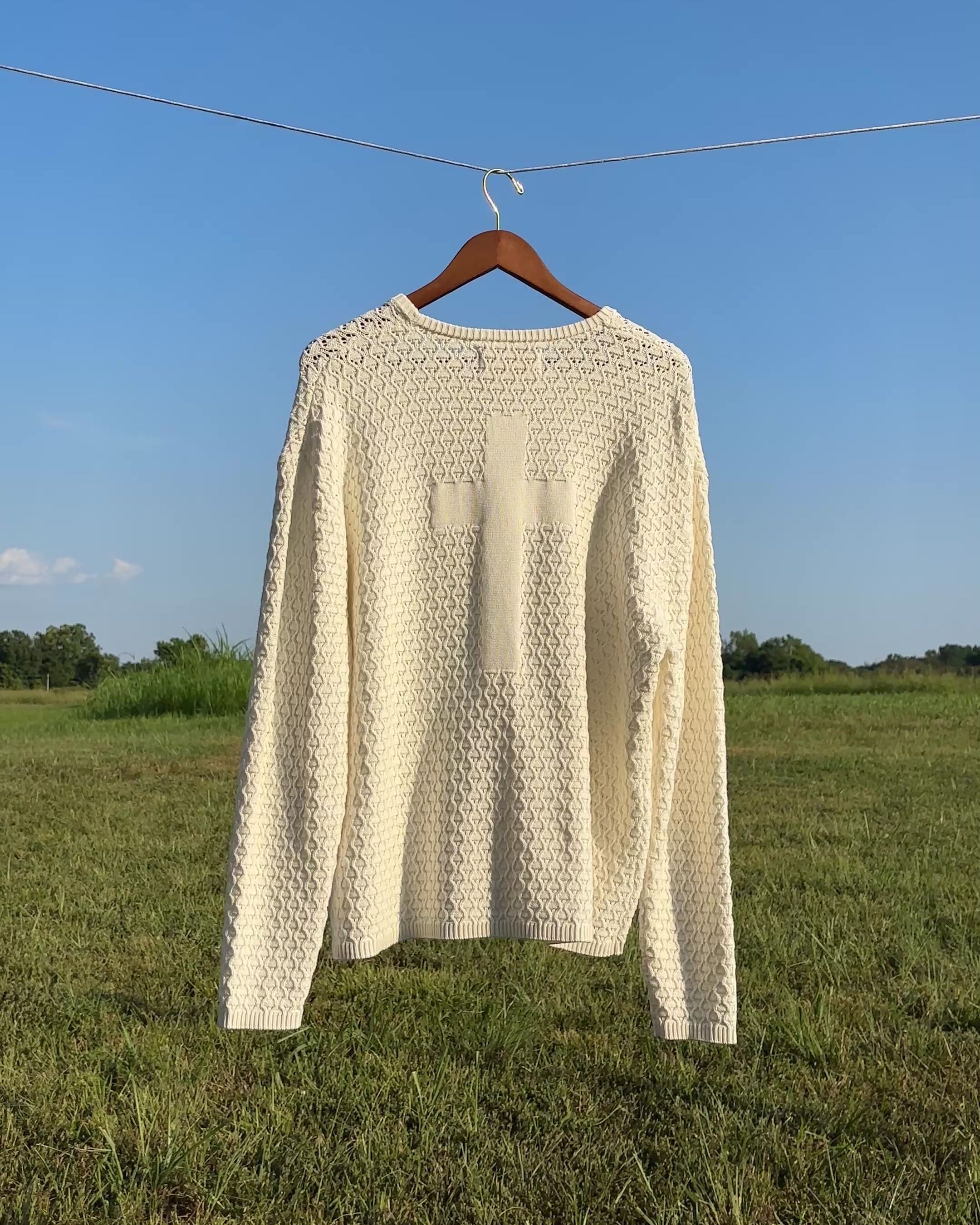 CROSS SUMMER KNIT