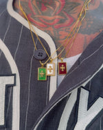 Load and play video in Gallery viewer, THE 'FIFTH STONE' NECKLACE
