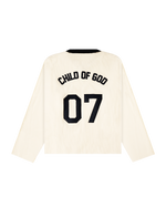 Load image into Gallery viewer, 'CHILD OF GOD’ KNIT SWEATER - OFF WHITE
