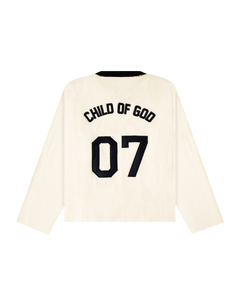 'CHILD OF GOD’ KNIT SWEATER - OFF WHITE