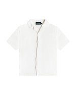 Load image into Gallery viewer, DIAMOND KNIT BUTTON UP - 'OFF-WHITE'
